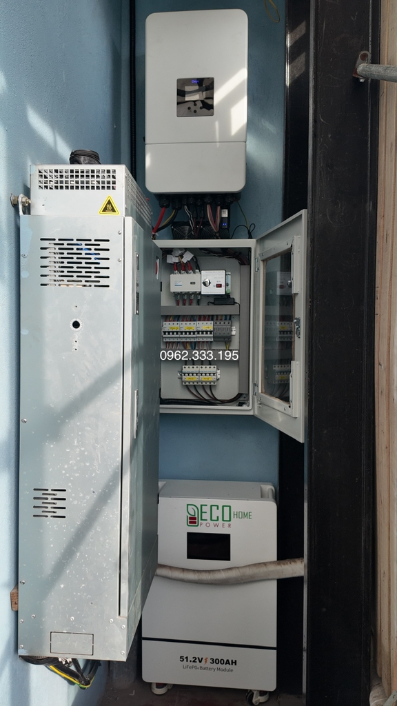 Pin Lithium ECOHOME | 51.2V - 100AH - 5KWH | Bảo Hành 5 năm