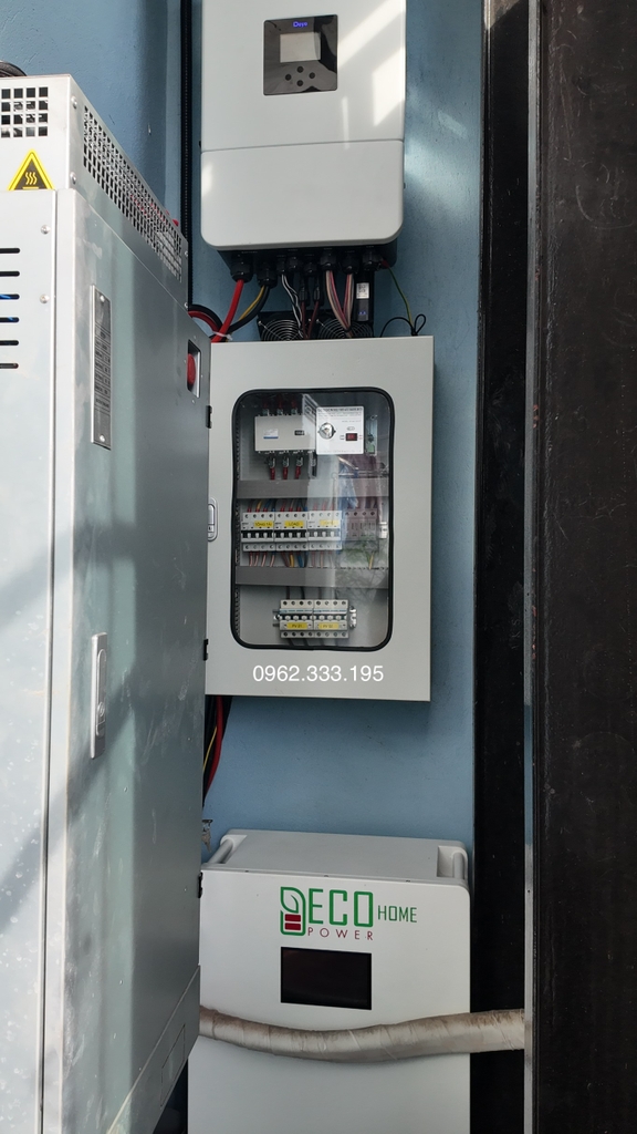 Pin Lithium ECOHOME | 51.2V - 100AH - 5KWH | Bảo Hành 5 năm