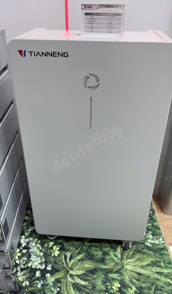 Pin lưu trữ (16kWh) TIANNENG LMS-16K-A 51.2V 314Ah - Cao Cấp 6.000 Cycles.