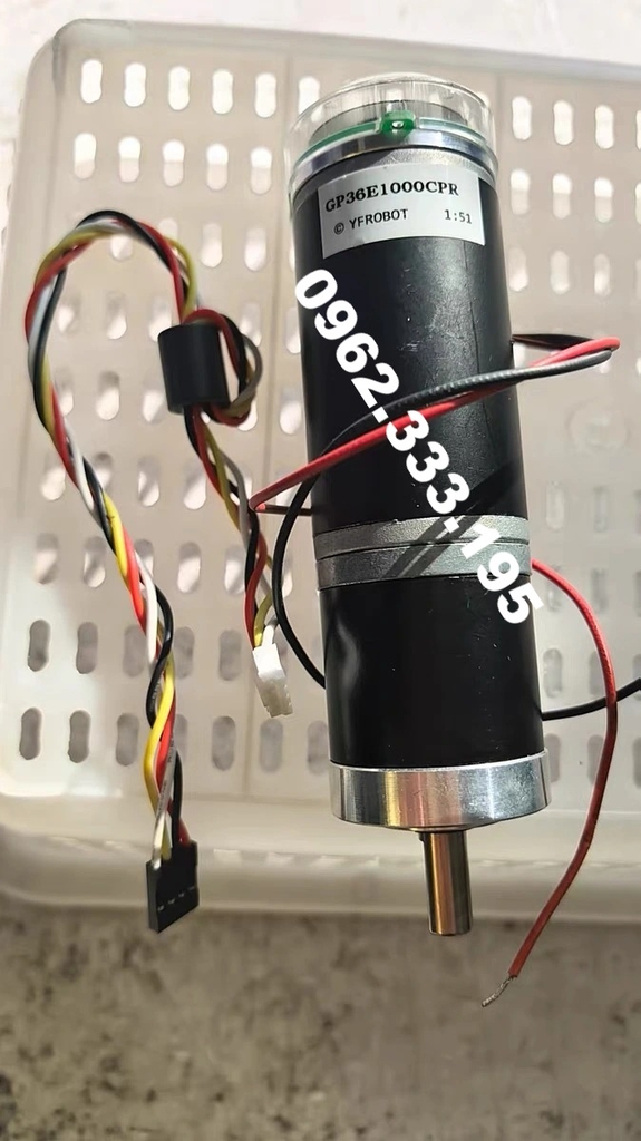 Động Cơ DC Servo Giảm Tốc GP36E 1000 Encoder 1:27