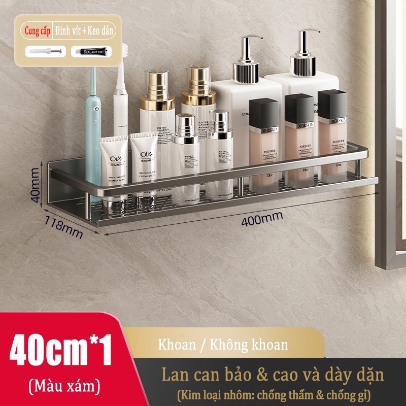 Giá lưu trữ ĐAIVIETBIG đa năng tiện dụng dành cho nhà tắm