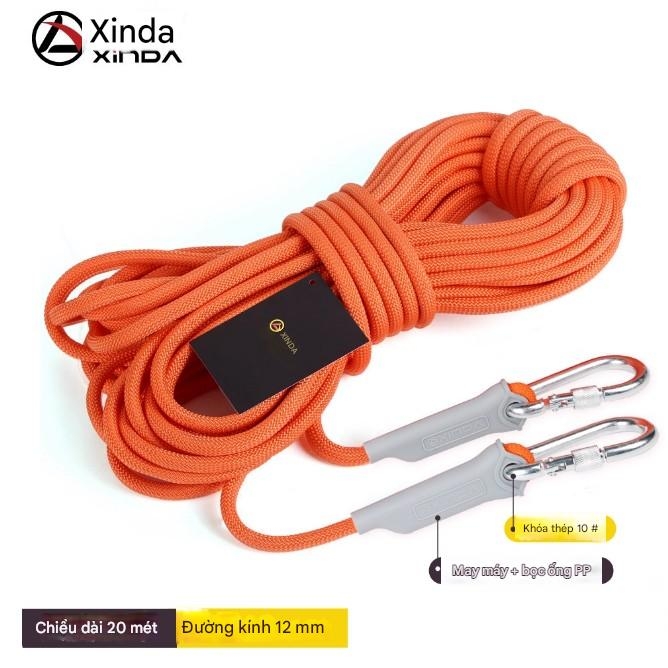 Dây leo núi ngoài trời dây phụ trợ làm việc trên cao dây an toàn gia đình dây chống mài mòn dây leo núi