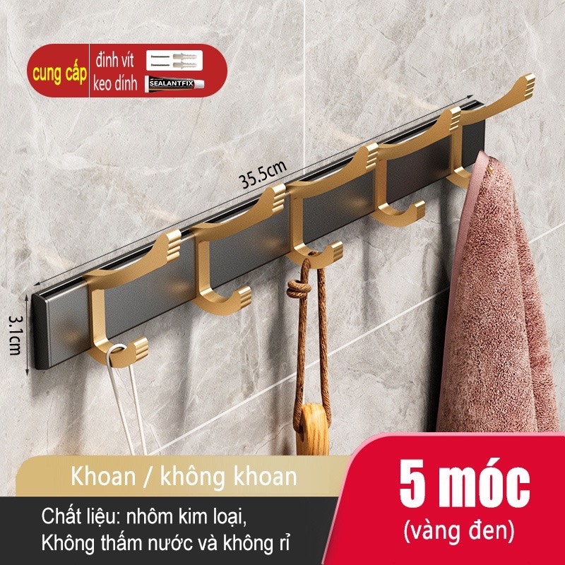Móc treo đồ ĐAIVIETBIG gắn tường nhiều cách dùng tiện lợi cho nhà bếp/ nhà tắm/ nhà vệ sinh