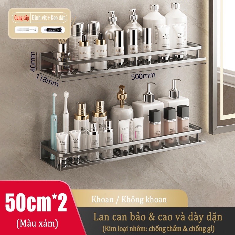 Giá lưu trữ ĐAIVIETBIG đa năng tiện dụng dành cho nhà tắm