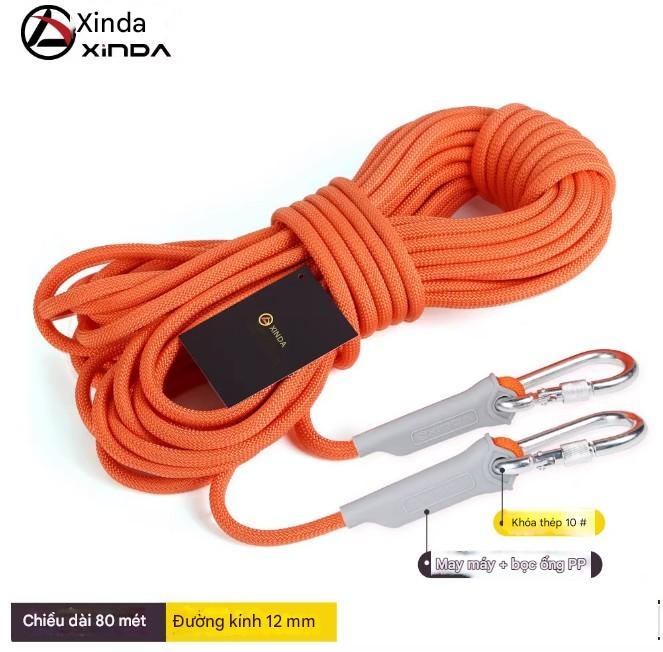 Dây leo núi ngoài trời dây phụ trợ làm việc trên cao dây an toàn gia đình dây chống mài mòn dây leo núi
