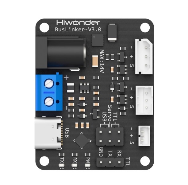 Bo Mạch Gỡ Lỗi Servo Huaner BusLinker V3.0  Dùng cho Servo Bus, Cánh Tay Robot, Robot Bốn Chân, Robot Cơ Khí