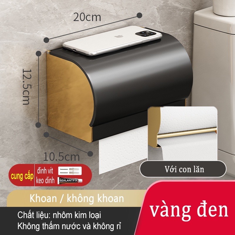 Kệ để đồ dùng ĐAIVIETBIG phòng tắm gắn tường không cần khoan thiết kế sang trọng với nhiều loại tùy chọn
