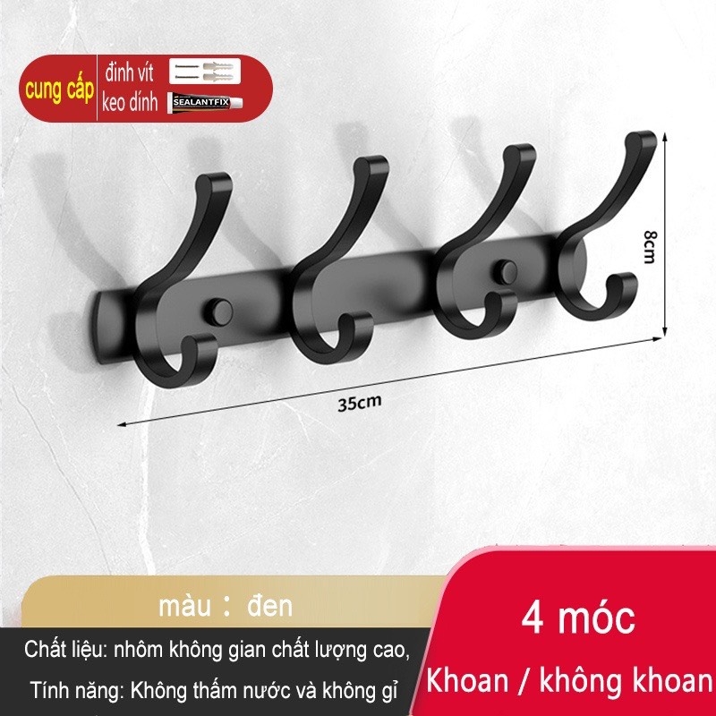 Móc treo đồ ĐAIVIETBIG gắn tường nhiều cách dùng tiện lợi cho nhà bếp/ nhà tắm/ nhà vệ sinh