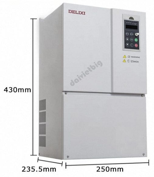 Biến tần bơm năng lượng mặt trời Delixi 45KW - 3 Pha