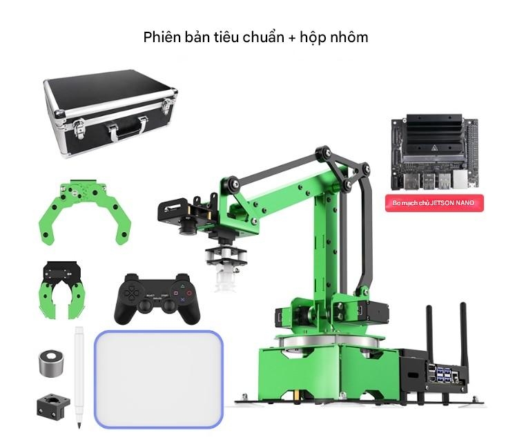 Cánh Tay Robot JetMax – Phiên Bản AI Vision Jetson Nano, Lập Trình Python & ROS
