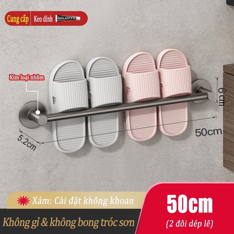Kệ ĐAIVIETBIG gắn tường giữ khăn đa năng không cần khoan