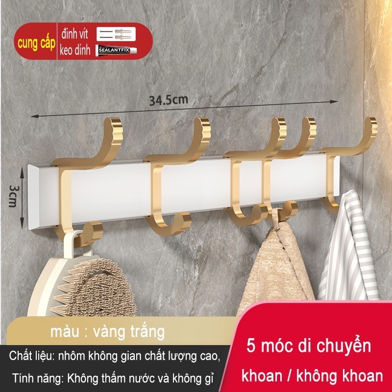 Kệ để đồ dùng ĐAIVIETBIG phòng tắm gắn tường không cần khoan thiết kế sang trọng với nhiều loại tùy chọn