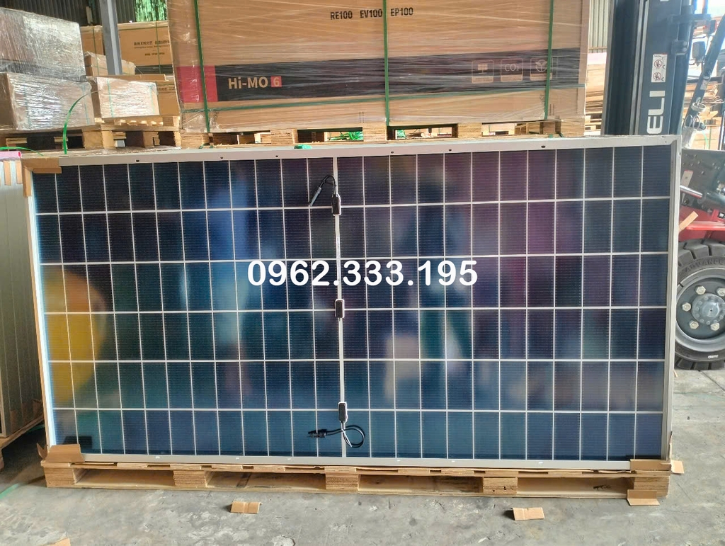 Tấm Pin mặt trời Longi 580W HiMO X7 LOẠI A 2MẶT KÍNH HIỆU SUẤT CAO 2025