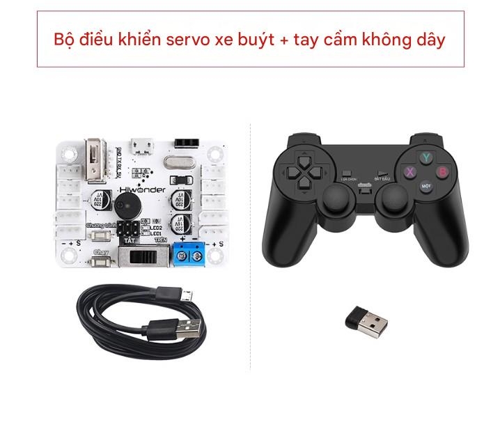 Bộ điều khiển servo bus nối tiếp Huaner hỗ trợ điều khiển cánh tay robot và bo mạch chủ robot bằng Bluetooth.