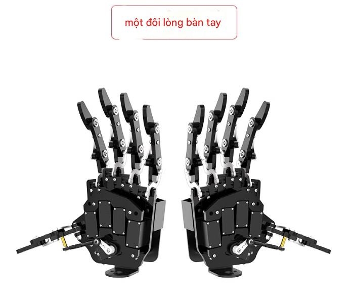 BÀN TAY ROBOT LẬP TRÌNH NGUỒN MỞ HUANER uHand  Mô phỏng cấu trúc bàn tay người – 5 ngón linh hoạt – điều khiển chính xác