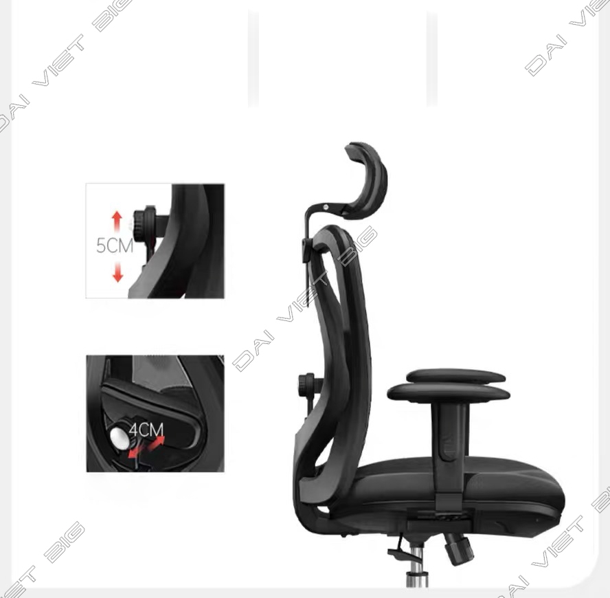Ghế công thái học ergonomic Sihoo M18/M18 có gác chân