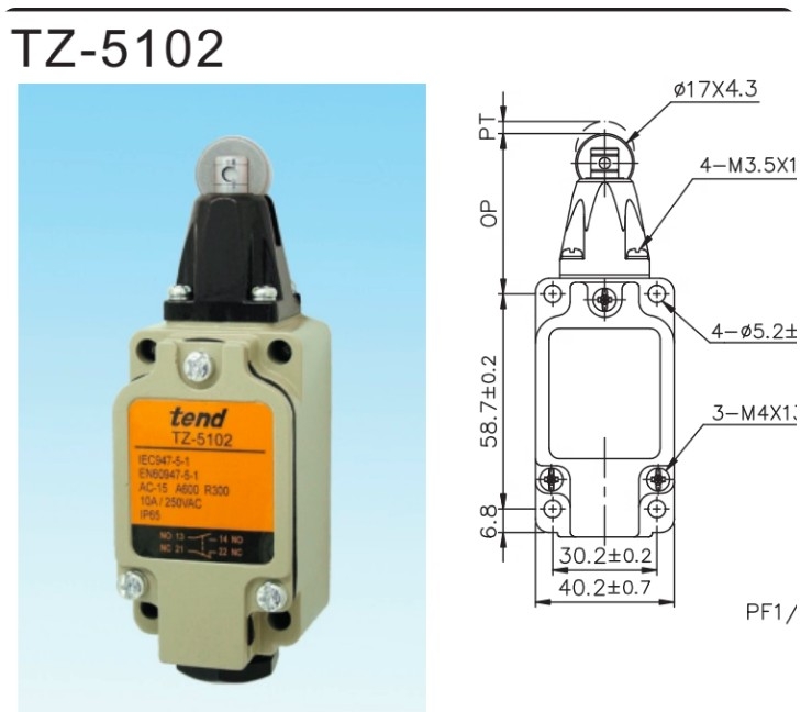 CÔNG TẮC HÀNH TRÌNH TEND TZ-5102