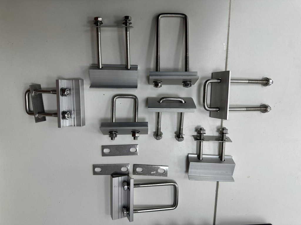 Cùm U Năng Lượng Mặt Trời Inox304, Cùm U Solar - Cùm U Bắt Cho Hệ Khung Dàn Thép Hộp