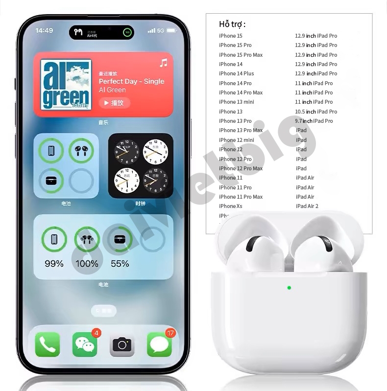 Tai nghe Bluetooth Air7 Chính hãng