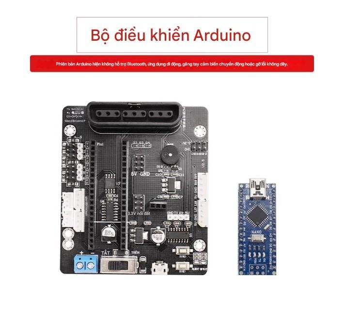 Bộ điều khiển servo 6 kênh nguồn mở tương thích với STM32/Arduino/bo mạch chủ điều khiển cánh tay robot 51