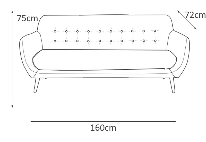 Ghế sofa văng cổ điển giá rẻ Đ01