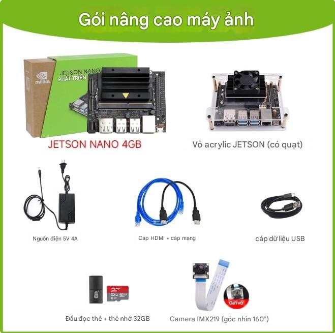 NVIDIA phát triển bộ điều khiển AI ROS cho mô-đun lõi bo mạch chủ JETSON NANO 4GB