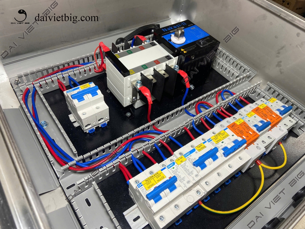 Tủ Điện Năng Lượng Mặt Trời Hybrid 1Pha 3Pha 6kw 8kw 10kw 12kw 16kw 20kw Cao Cấp