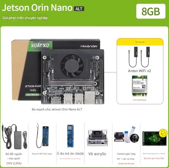 Bộ mô-đun lõi bo mạch chủ phát triển NVIDIA Jetson Orin Nano Super 8/16GB
