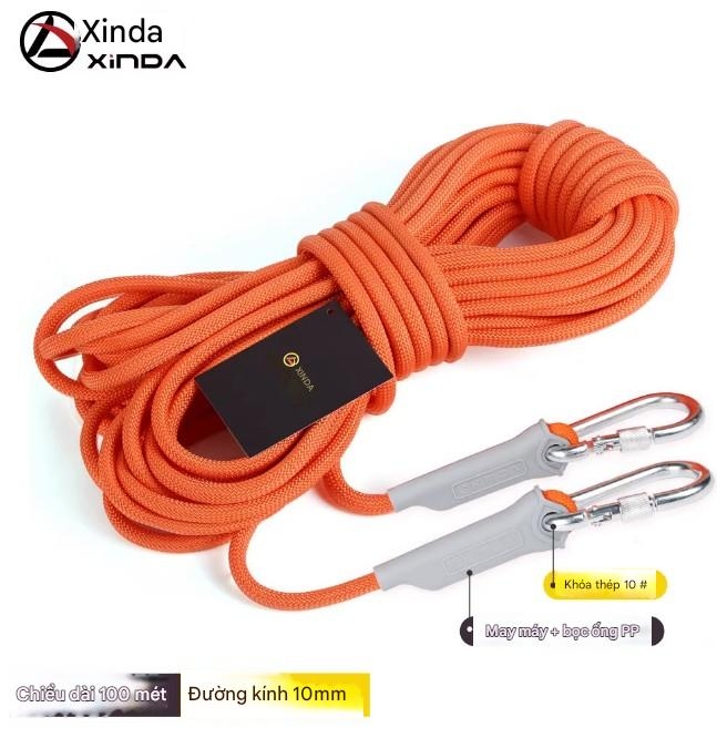 Dây leo núi ngoài trời dây phụ trợ làm việc trên cao dây an toàn gia đình dây chống mài mòn dây leo núi