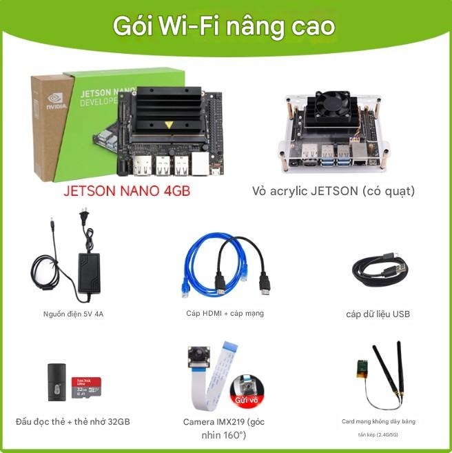 NVIDIA phát triển bộ điều khiển AI ROS cho mô-đun lõi bo mạch chủ JETSON NANO 4GB