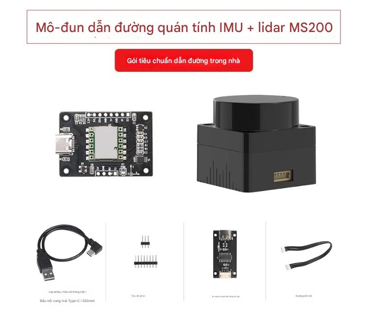 Mô-đun dẫn đường quán tính IMU Huaner ROS1/2 từ kế robot 10 trục ARHSMEMS cảm biến độ cao USB