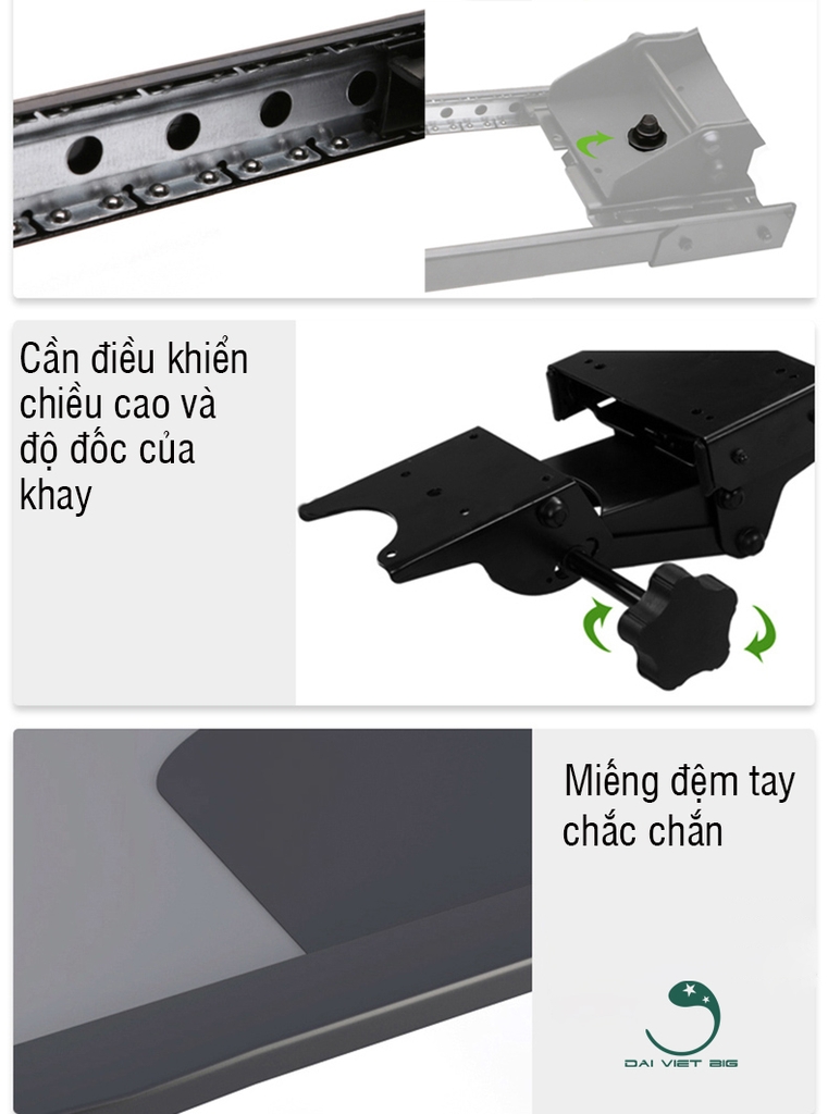 Kệ bàn phím GD-01 cao cấp chính hãng
