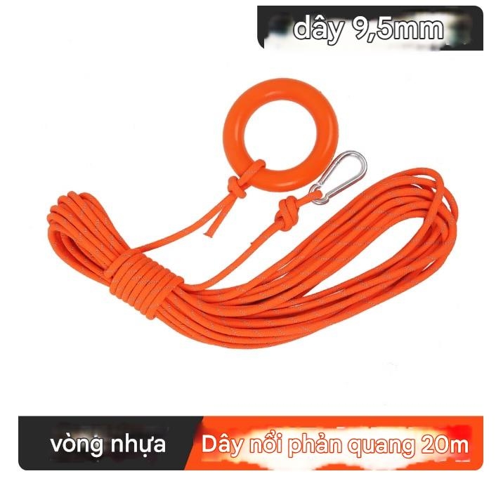 Dây leo núi ngoài trời dây phụ trợ làm việc trên cao dây an toàn gia đình dây chống mài mòn dây leo núi