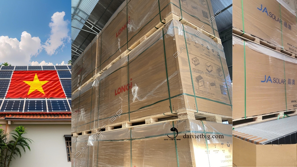 Tấm Pin mặt trời AE 620w LOẠI A 2 mặt kính HIỆU SUẤT CAO 2025