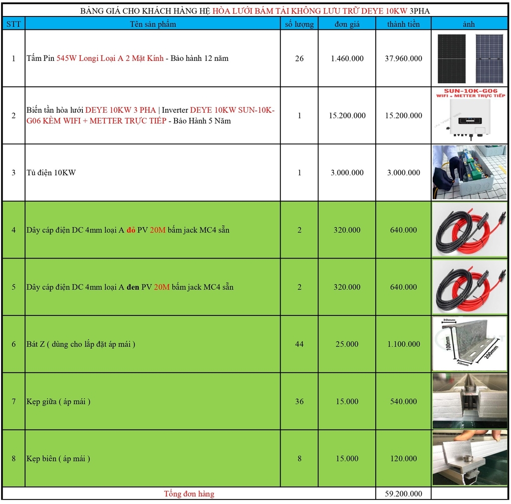 Biến tần Deye Hybrid Giá Sỉ Deye 3KW 5kW 6KW 8KW 12KW 16KW