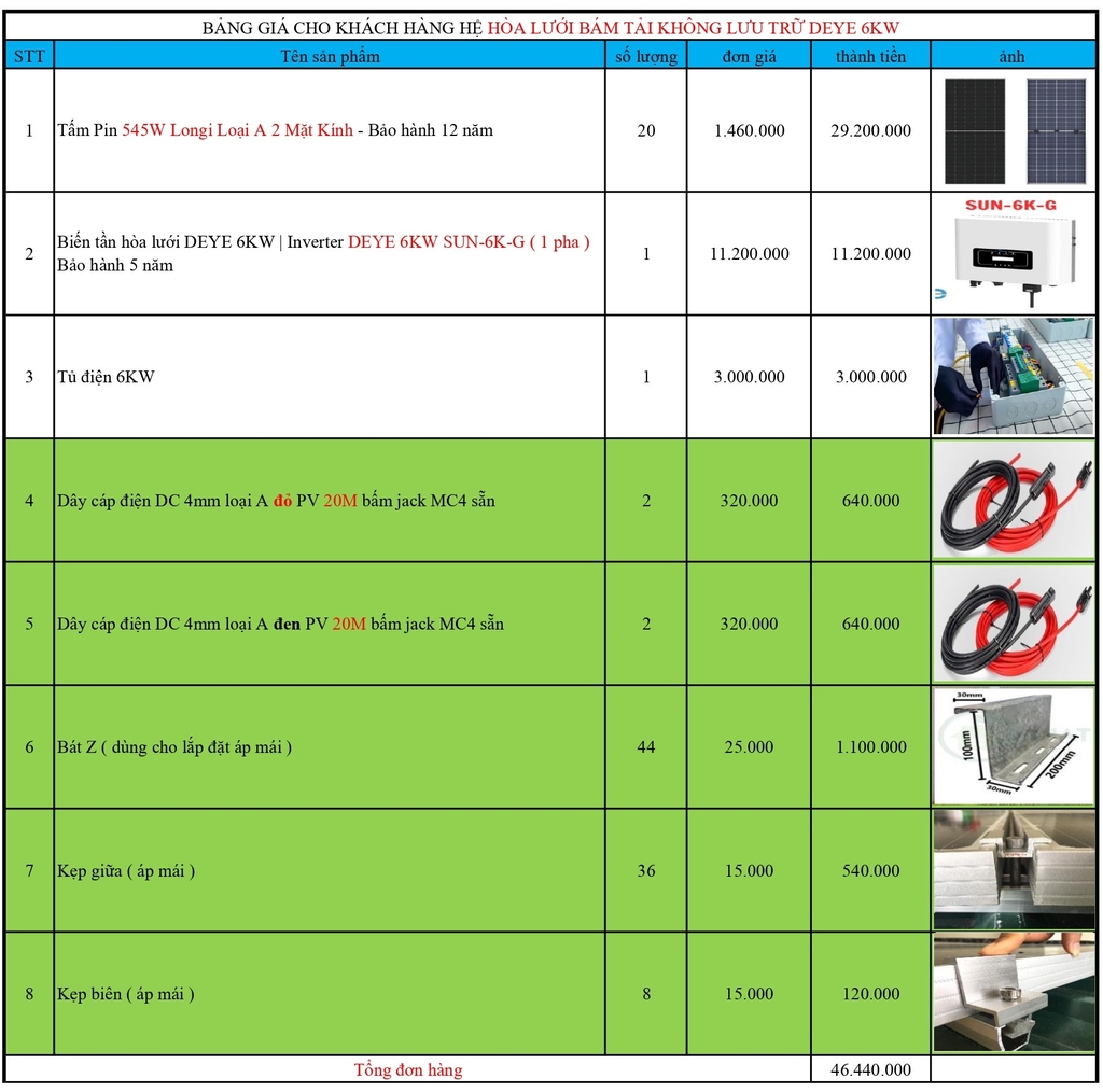 Biến tần Deye Hybrid Giá Sỉ Deye 3KW 5kW 6KW 8KW 12KW 16KW