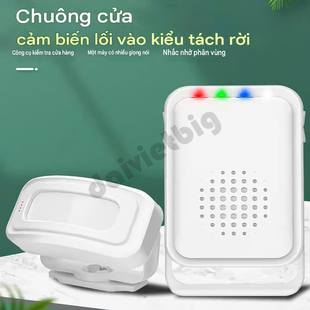 🔔 CHUÔNG CỬA CẢM BIẾN HỒNG NGOẠI TÁCH RỜI PRO – GIẢI PHÁP BÁO KHÁCH & CẢNH BÁO CHỐNG TRỘM THÔNG MINH! 🔔