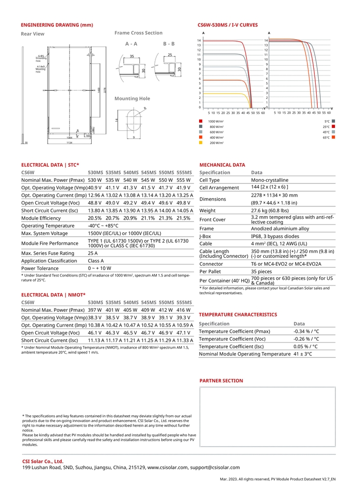 Tấm Pin CANADIAN 615W N-type LOẠI A 2 MẶT KÍNH 2025