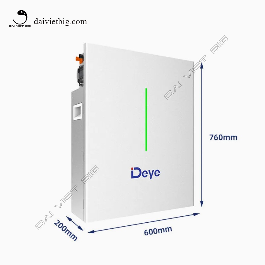 Pin Lithium DEYE 51,2V-200Ah, Deye Ess RW-F10.2 chính hãng BH 5 năm