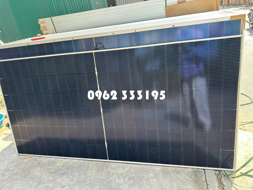 Tấm pin năng lượng mặt trời Osda 620W loại A (2 mặt kính / Bifacial) model ODA620-36V-MHD2