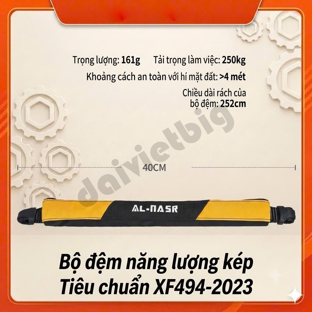 Thiết bị chống rơi Alnas Dragon Điều chỉnh hai chiều Leo núi Hoạt động ngoài trời ở độ cao lớn