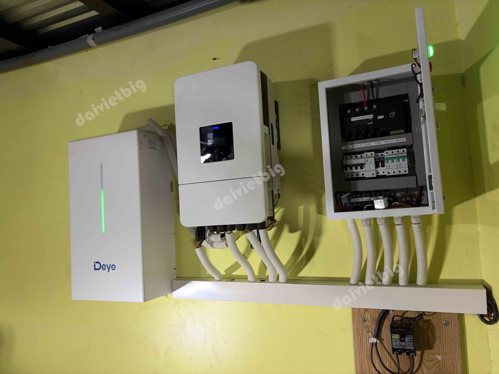 Pin lưu trữ DEYE 16kWh | Pin lithium DEYE SE-F16 51.2V-314Ah