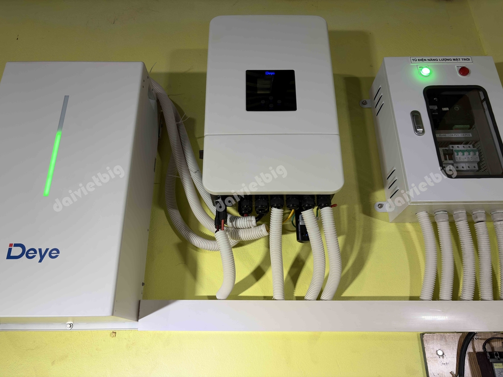 Pin lưu trữ DEYE 16kWh | Pin lithium DEYE SE-F16 51.2V-314Ah