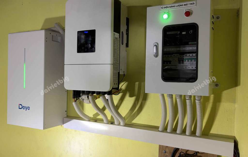 Pin lưu trữ DEYE 16kWh | Pin lithium DEYE SE-F16 51.2V-314Ah