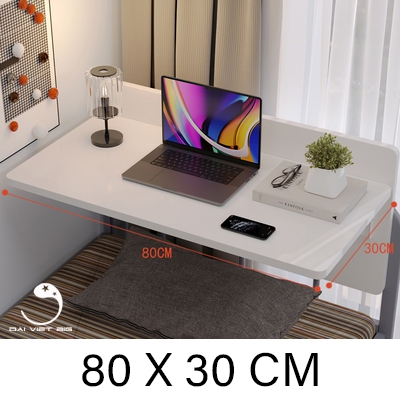 Bàn gập gắn giường ký túc xá thông minh, chịu lực 25kg mạnh mẽ, ổn định và chắc chắn