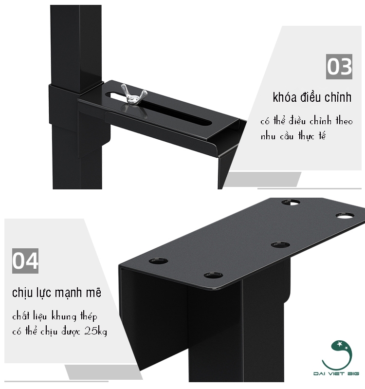 Kệ Treo CPU Gắn bàn Mới Nhất, Giá treo CPU, Giá Đỡ CPU Gắn Bàn, Giá Treo CPU Gắn Bàn (Có Thể Điều Chỉnh Độ Rộng)
