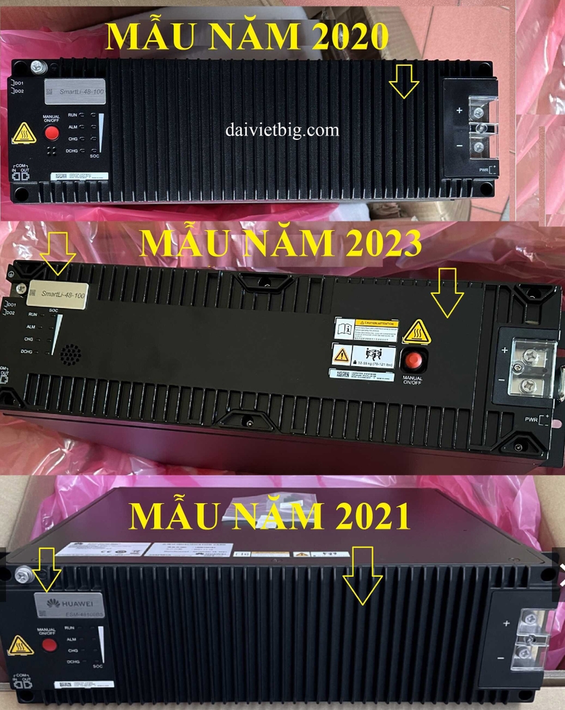PIN LƯU TRỮ HUAWEI 48V 100AH 4000 CYCLE 2024 CHÍNH HÃNG