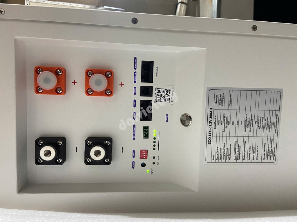 Pin Lithium ECOHOME | 51.2V - 314AH - 16KWH | Bảo Hành 5 năm