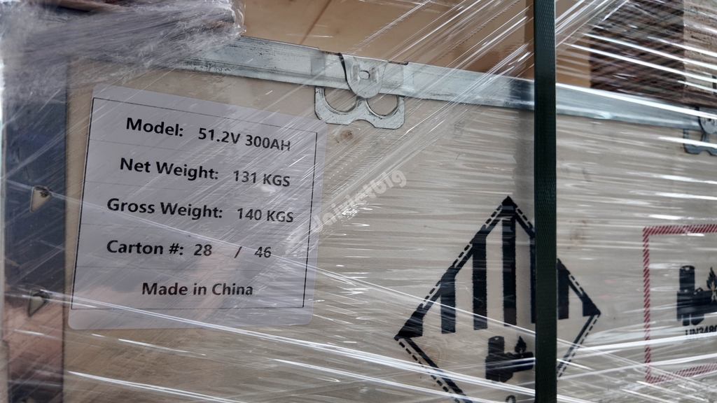 Pin Lithium ECOHOME | 51.2V - 314AH - 16KWH | Bảo Hành 5 năm