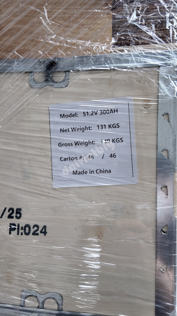 Pin Lithium ECOHOME | 51.2V - 314AH - 16KWH | Bảo Hành 5 năm